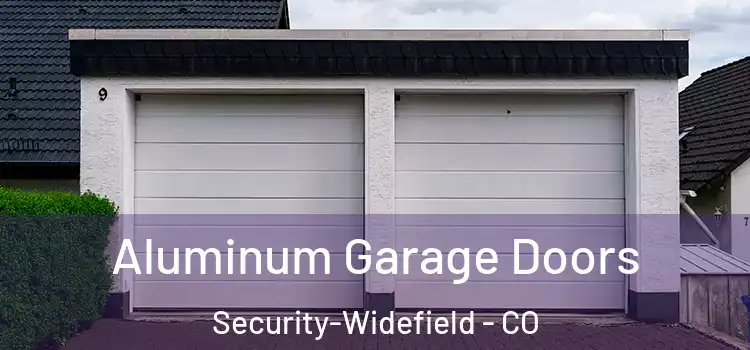  Aluminum Garage Doors Security-Widefield - CO