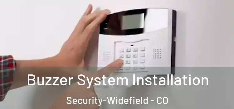 Buzzer System Installation Security-Widefield - CO