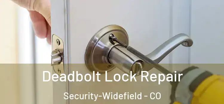  Deadbolt Lock Repair Security-Widefield - CO