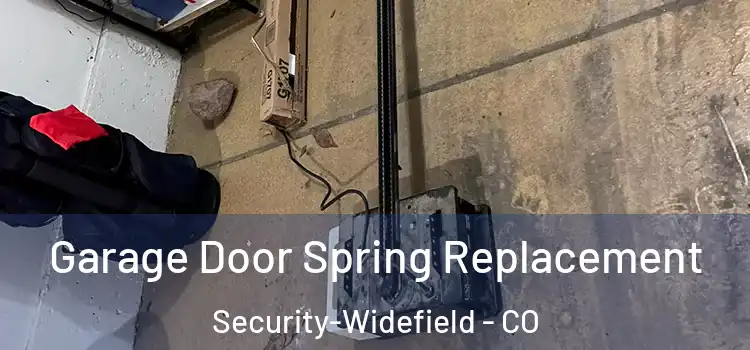 Garage Door Spring Replacement Security-Widefield - CO
