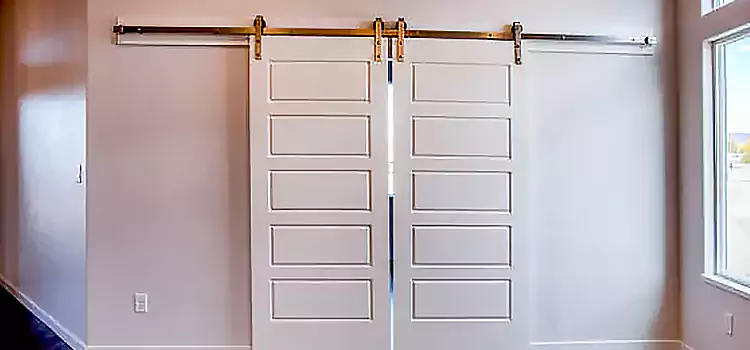 Glass Barn Door with Installation Hardware Kit Security-Widefield
