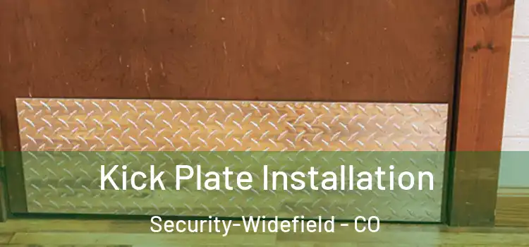 Kick Plate Installation Security-Widefield - CO