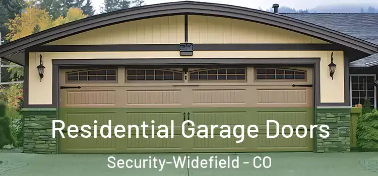  Residential Garage Doors Security-Widefield - CO