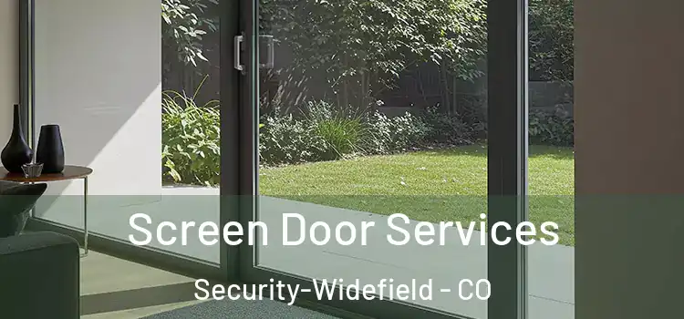  Screen Door Services Security-Widefield - CO