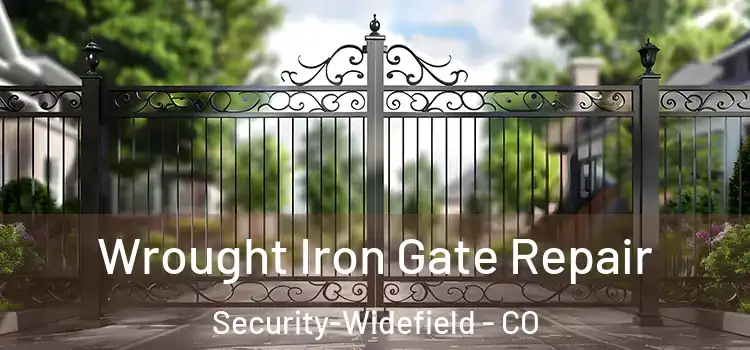  Wrought Iron Gate Repair Security-Widefield - CO